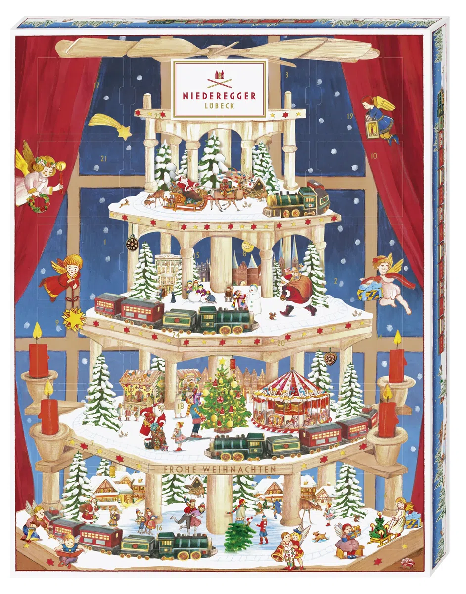 Niederegger Adventskalender Pyramide 300g