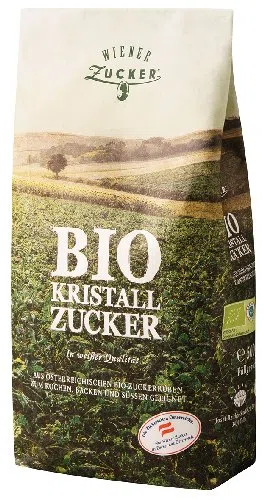 5x Wiener Zucker - Bio Kristallzucker - 500g
