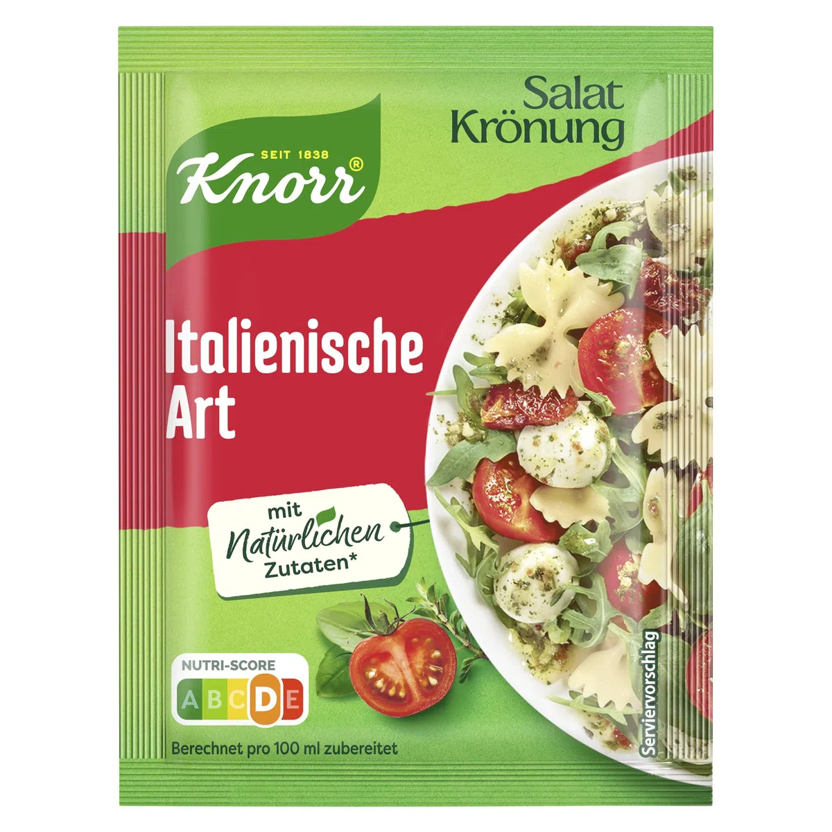 Knorr Salatkrönung Italienische Art Dressing, 15er Pack (15 x 5 x 30ml)