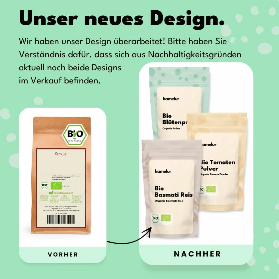 Kamelur Bio Haferkleie mit Keim (3kg) - BIO Hafer Kleie für ein schmackhaftes Müsli