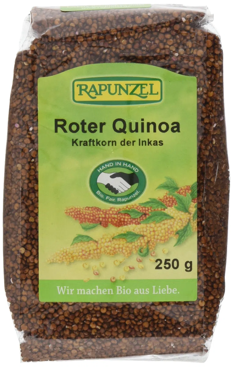 Rapunzel Quinoa rot HIH, 4er Pack (4 x 250 g) - Bio