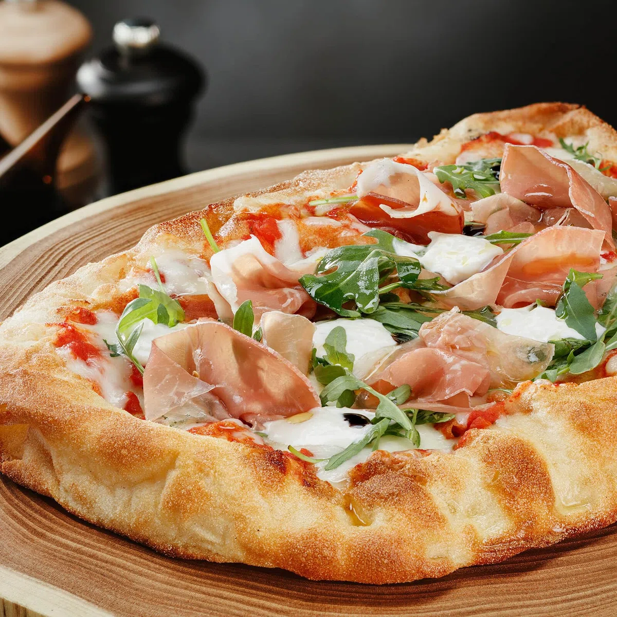 Locawo High Protein & Low Carb Pizza Boden 2 Stück | Pizza Basis | 71% weniger Kohlenhydrate | Doppelte Proteine | 89% weniger Fett | Voller Weizengeschmack | Vegan