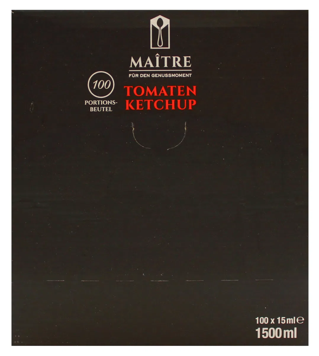 Maitre Maître Tomaten Ketchup Portionsbeutel, 100er Pack (100 x 15ml)