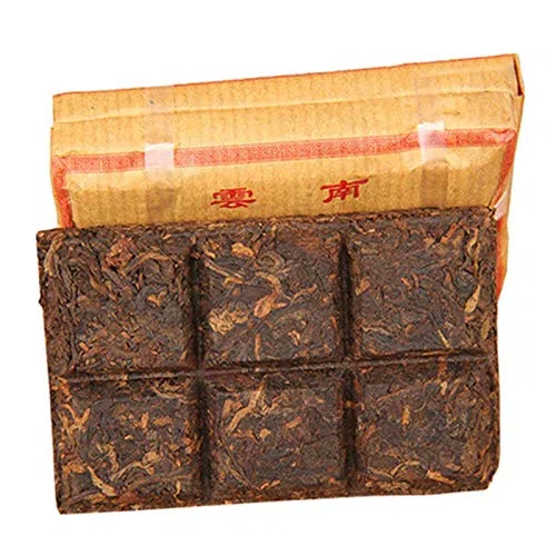 Ältester chinesischer Puer Tee Pu er Tee zum Abnehmen natürliche grüne Nahrung 50g (0.11LB) Pu'er Tee Schwarzer Tee Chinesischer Tee Reifer Tee Puerh Tee Pu-erh Tee Pu erh Tee gekochter Tee Roter Tee