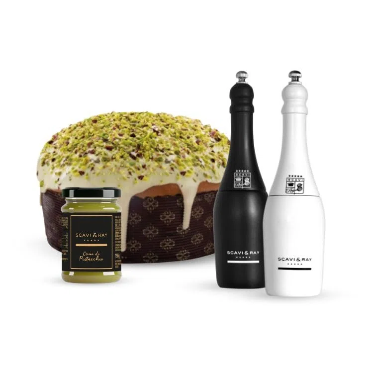 SCAVI & RAY Panettone + Piccolo Mühlen [Spar-Paket]