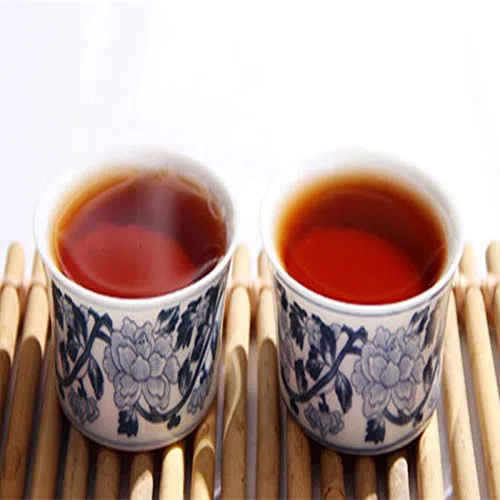 Tee 250g (0.55LB) Puerh Ziegel Chinesischer Reifer Shu Cha Pu'erh Alte Bäume gekochter Roter Tee