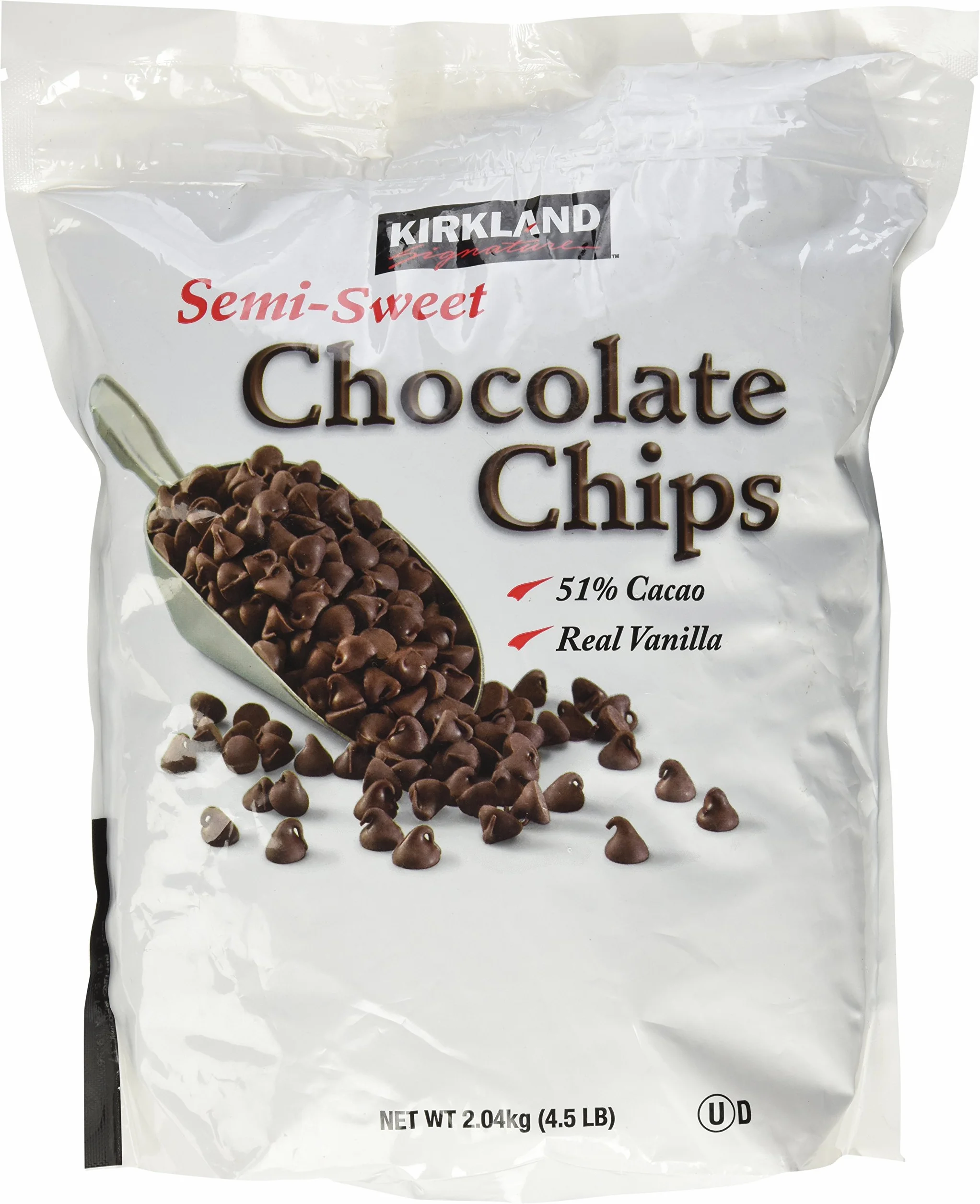 Kirkland Schokoladenst?ckchen halbs?? 2.04kg Kakao 51% realistisch Vanillegeschmack