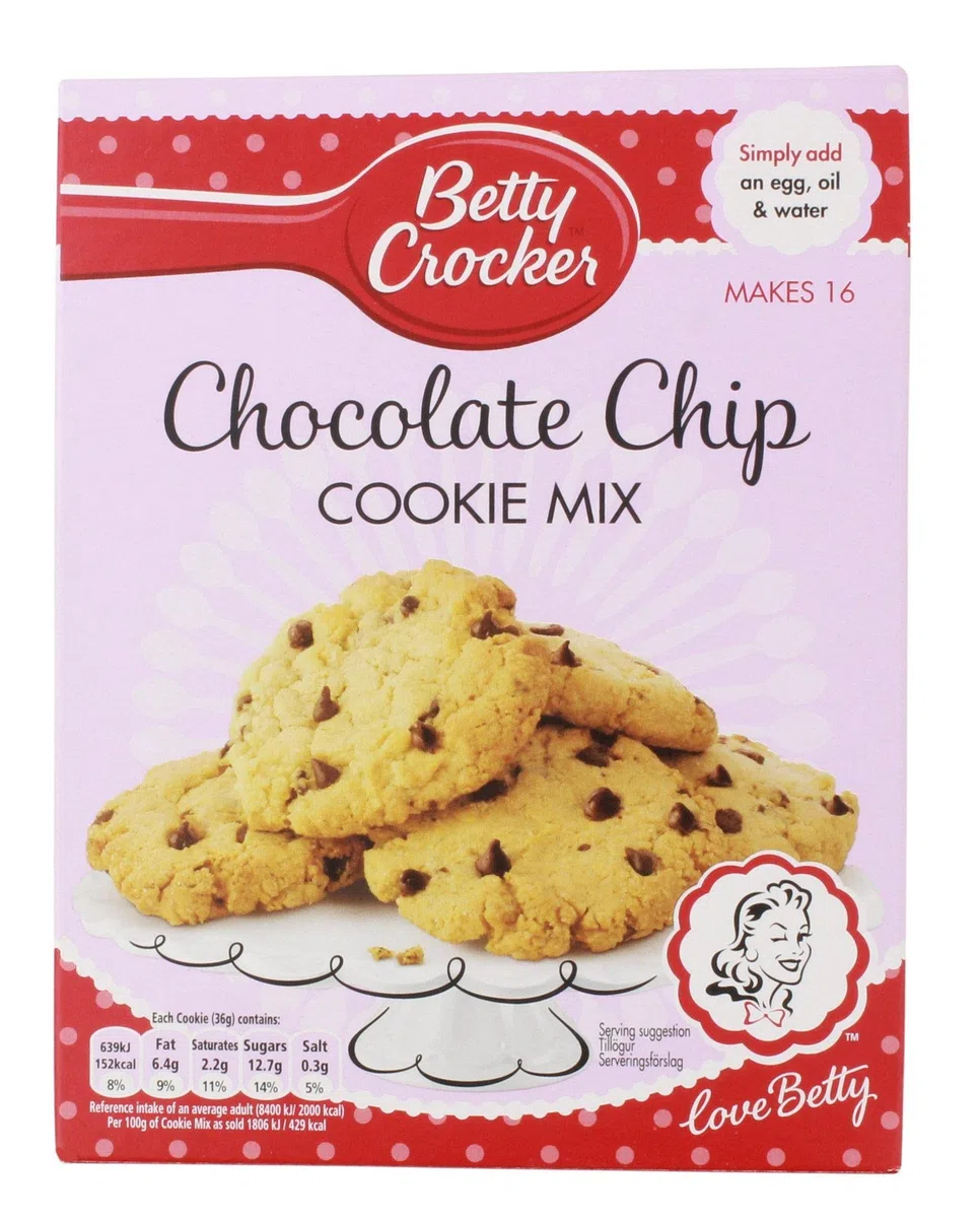 Betty Crocker - Chocolate Chip Cookie Mix Backmischung - 453g