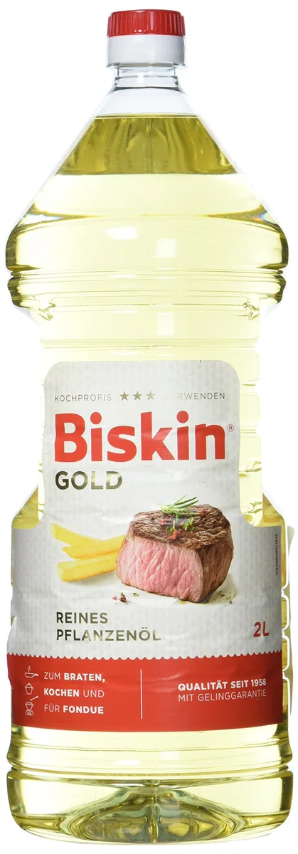 Biskin GOLD Reines Pflanzenöl (1 x 2000ml)