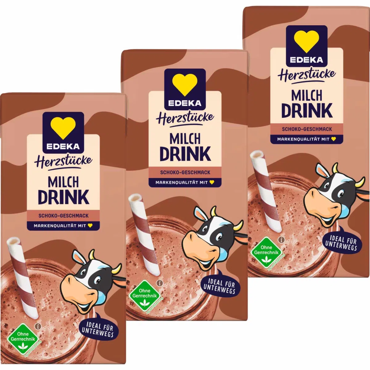 usy Bundle für Edeka Milchdrink Schoko (30x200ml Packung) VPE + usy Block