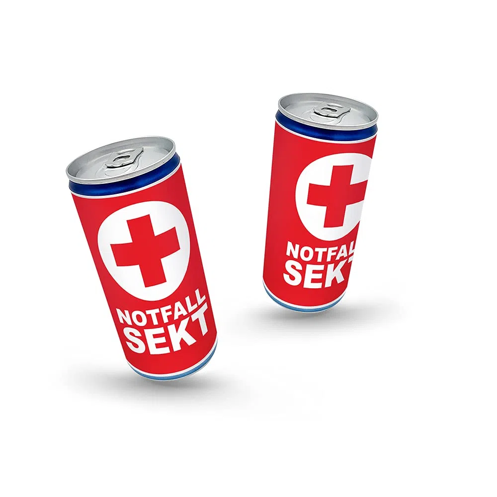 12 x City Secco 10% Vol. "Notfall Sekt" je 200 ml