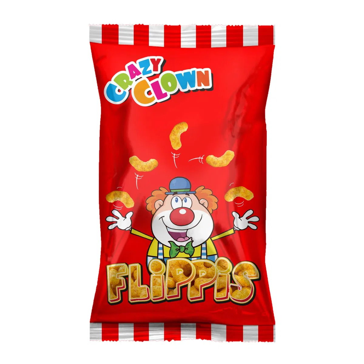 CAPICO Erdnussflips Crazy Clown Flippis 100 einzelne Tütchen