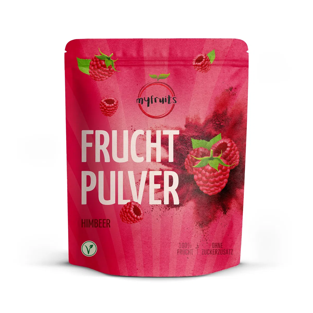 myfruits Himbeerpulver, gefriergetrocknet, 200g, ohne Zusätze, zu 100% getrocknete und gemahlene Himbeeren, Fruchtpulver für Smoothie, Shakes & Joghurt…