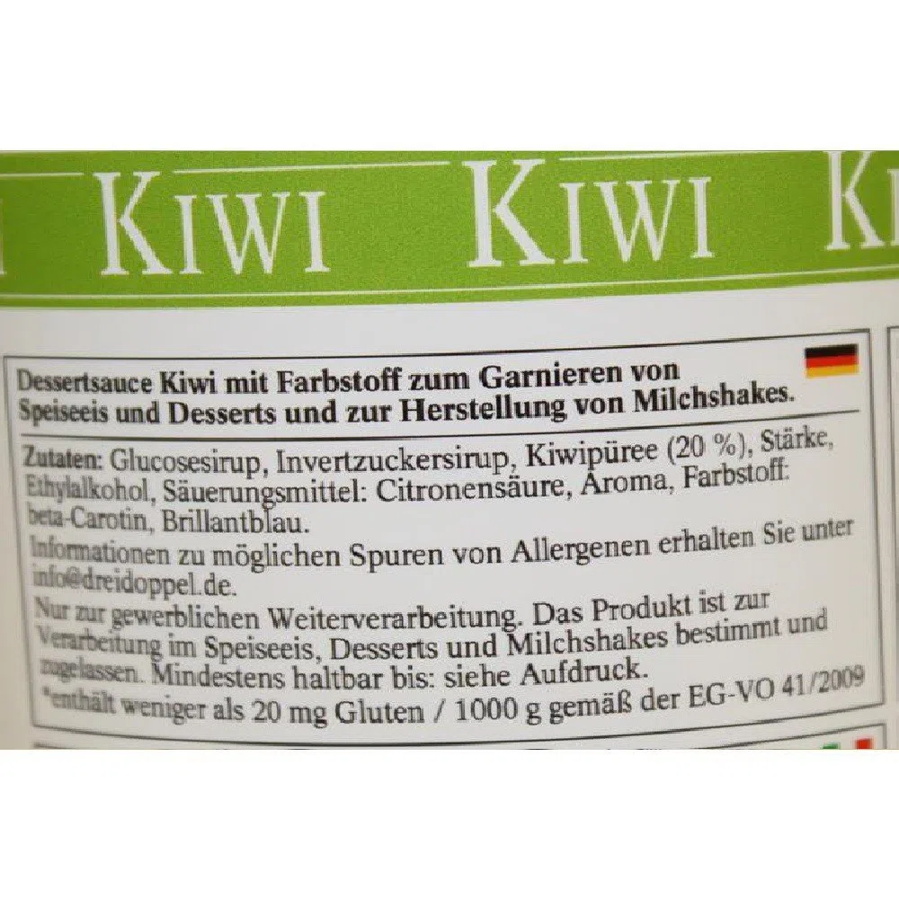 Gelatop Topping Kiwi 1 Lt