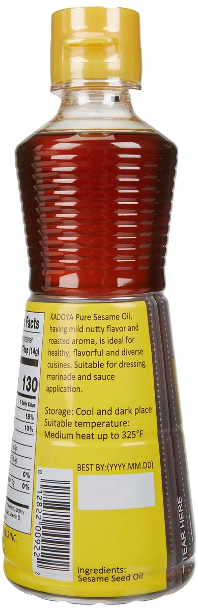 KADOYA Gold Sesame Oil Pet, 1er Pack (1 x 436 ml)