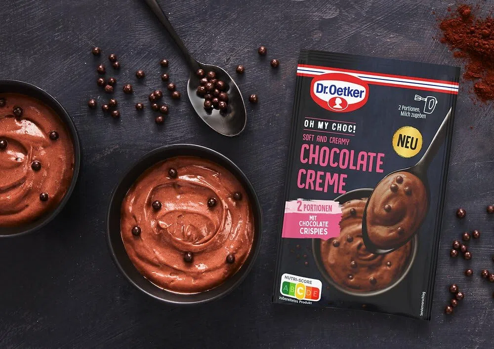 Dr. Oetker OH MY CHOC! 9er Probier-Set, 3 x Chocolate Creme, 3 x Chocolate Pudding, 3 x Triple Choc Mousse, Dessertpulver für Schoko-Creme, Schoko-Pudding und Schokoladenmousse