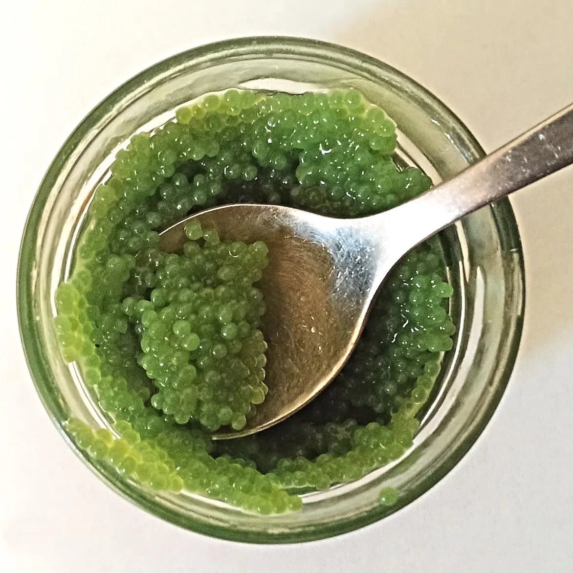 Cavi-Art Algen-Kaviar Probierset - 4 x 100g | veganer Kaviar, Feinkost | Classic, Lachs, Wasabi, Trüffel