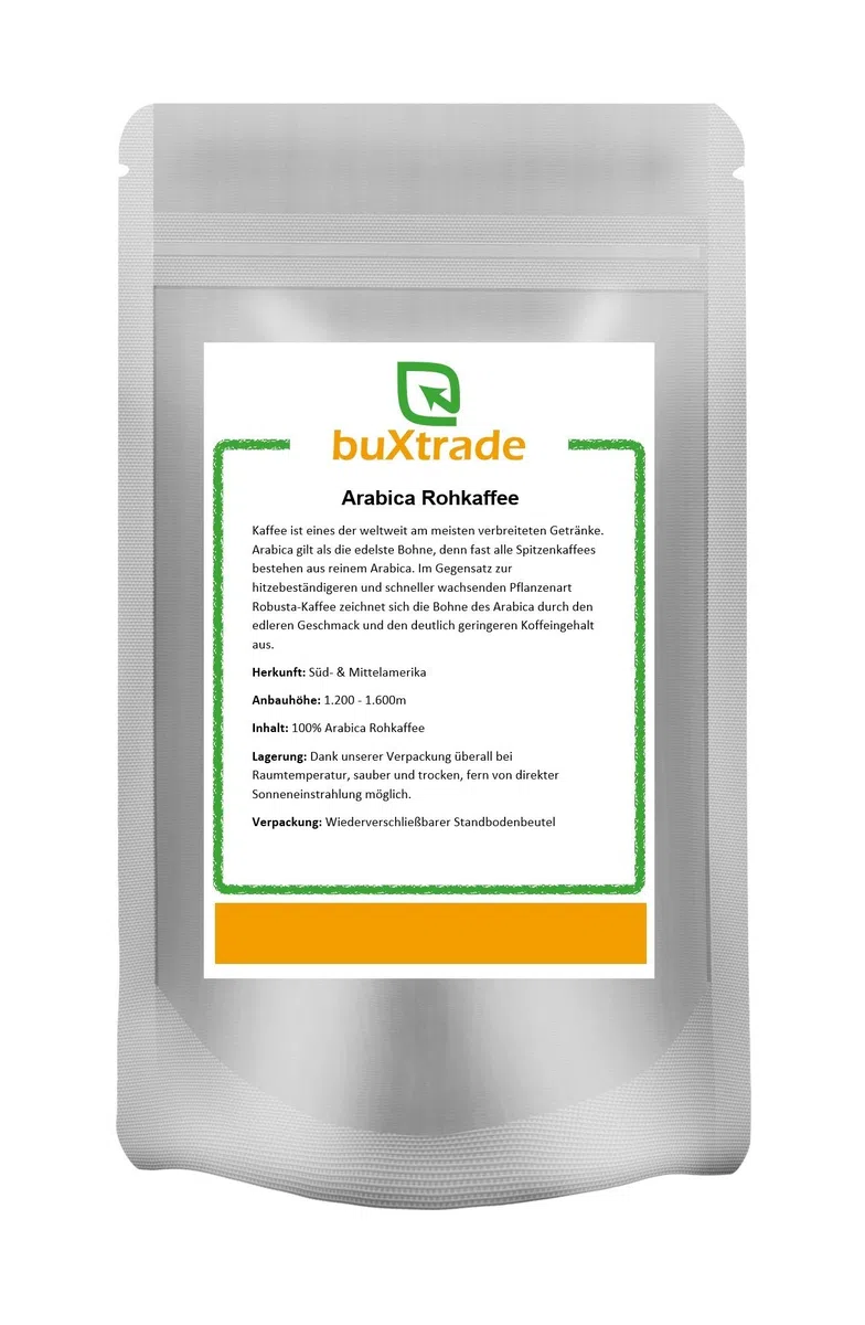 1 kg Arabica Rohkaffee | Grüner Kaffee | roh | Spitzenkaffee | Kaffeebohnen |
