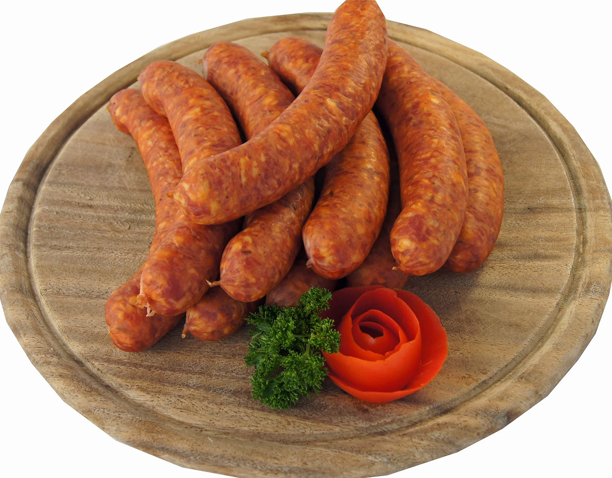 Schweineknacker mit Kümmel | Knacker | Snackwurst | Krainer Würstchen | Premium Mettwurst geräuchert | 6 x 100g