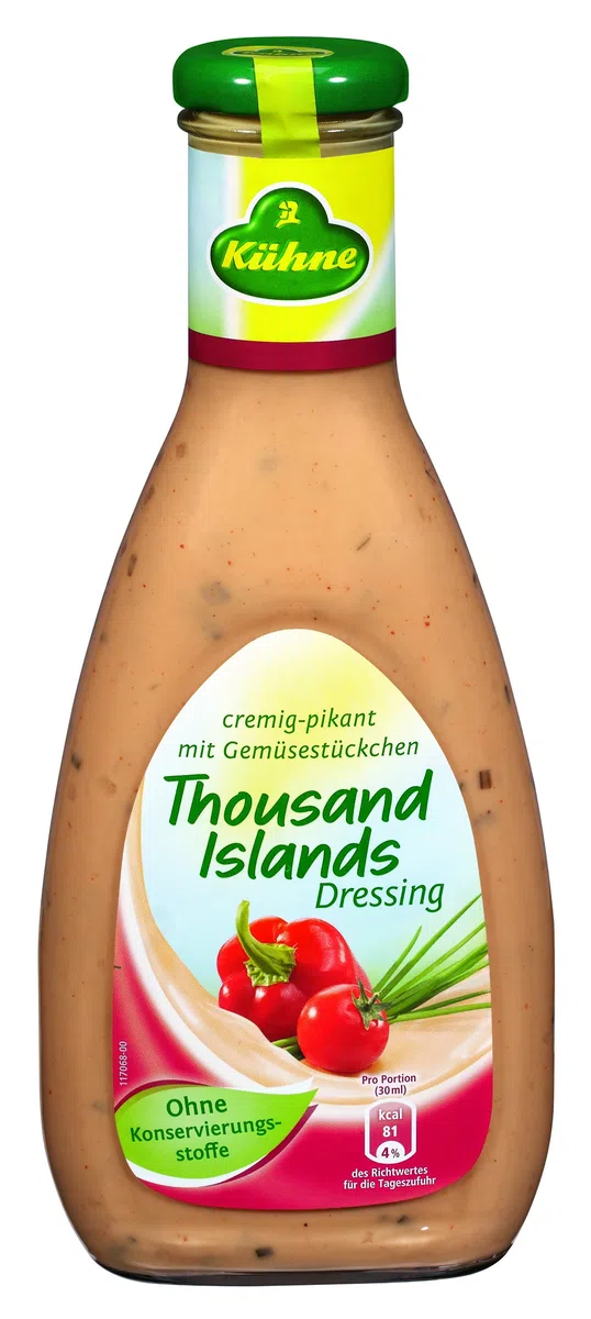 Kühne Dressing Thousand Islands, 7er Pack (7 x 500 ml)