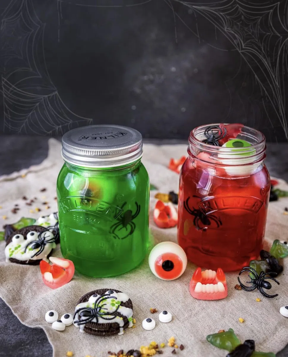 RUF Götterspeise Rindergelatine Waldmeister, Wackelpudding grün ohne Schweinegelatine mit Waldmeister Geschmack, Götterspeise Pulver Gelatine Rind, 1 x 1000g