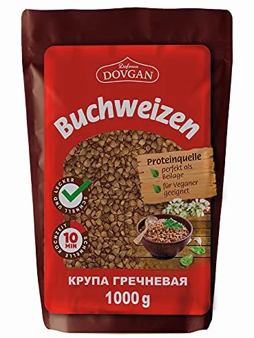 Dovgan Buchweizen, 5er Pack (5 x 1 kg)