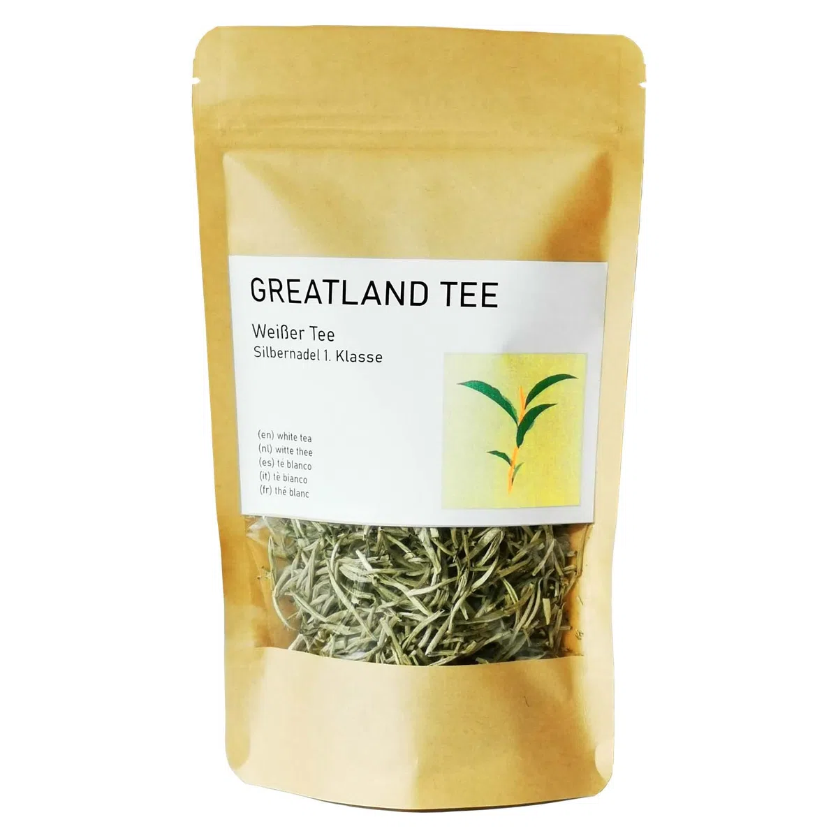 GREATLAND Weißer Tee Silbernadel Indonesischer Tee Erste Klasse – 50 g