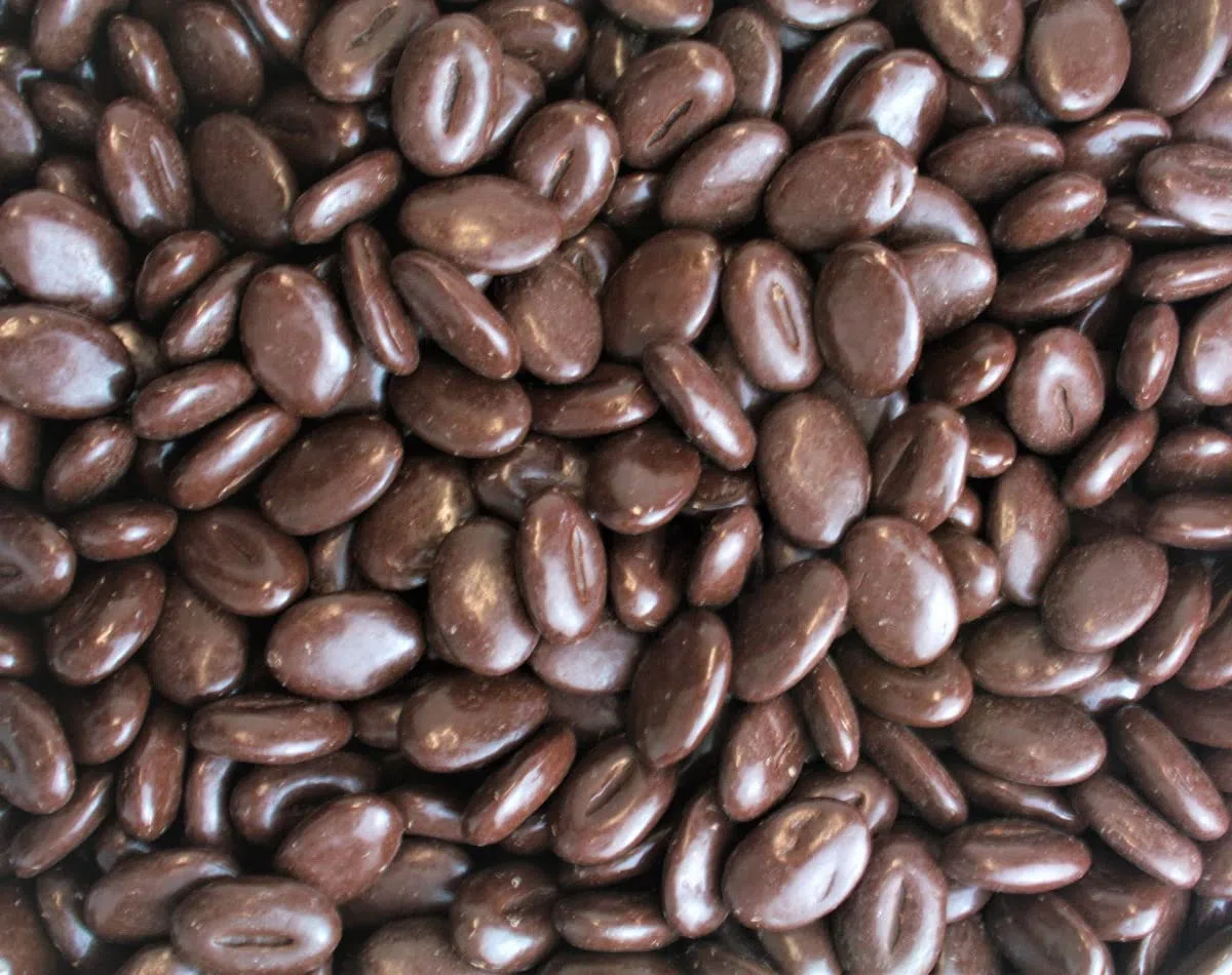 FRUNI Schokoladen Mokkabohnen Zartbitter (500g)
