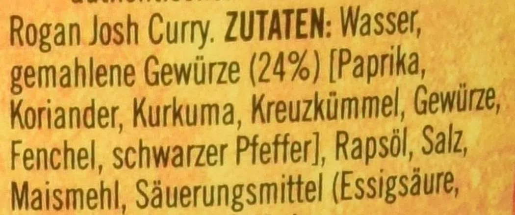 Patak's Rogan Josh Paste, 283 g, 3 Stück