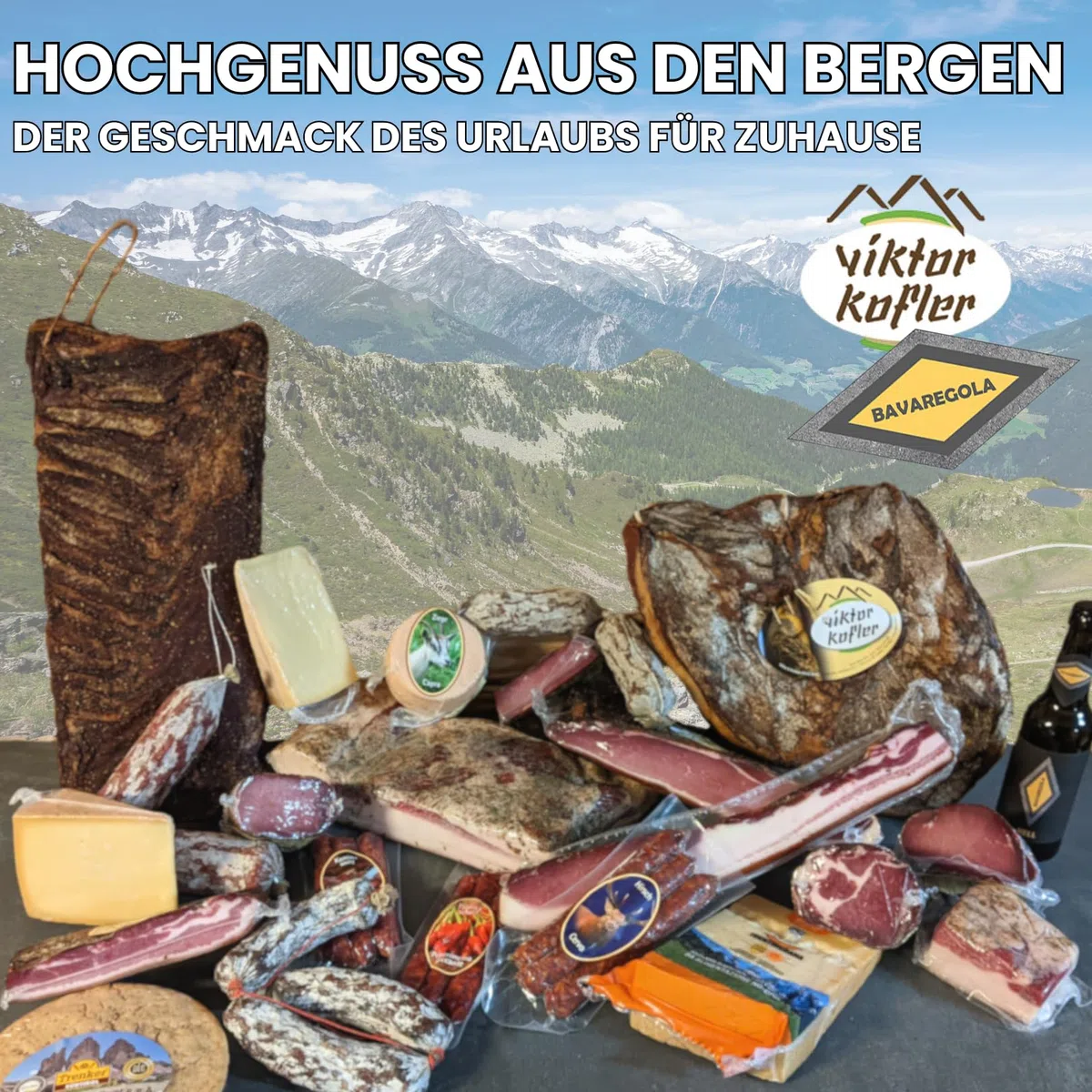 BAVAREGOLA Mailänder Salami 500g ungebunden im ganzen ca. 30cm - Original luftgetrocknete italienische Salami am Stück - Südtiroler Spezialität