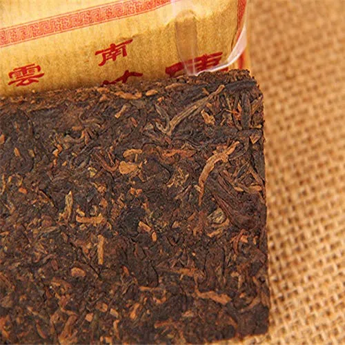 Ältester chinesischer Puer Tee Pu er Tee zum Abnehmen natürliche grüne Nahrung 50g (0.11LB) Pu'er Tee Schwarzer Tee Chinesischer Tee Reifer Tee Puerh Tee Pu-erh Tee Pu erh Tee gekochter Tee Roter Tee