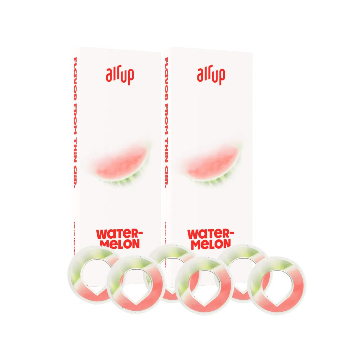 air up Wassermelone Multipack | 6x Flavour Pods für 30 Liter zuckerfreies Wasser | Original für air up Flaschen