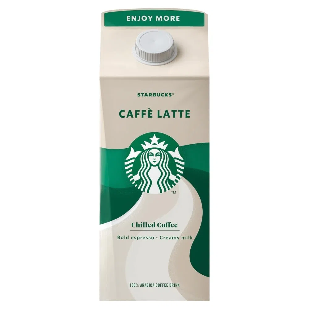 Starbucks Caffè Latte Eiskaffee, 750ml