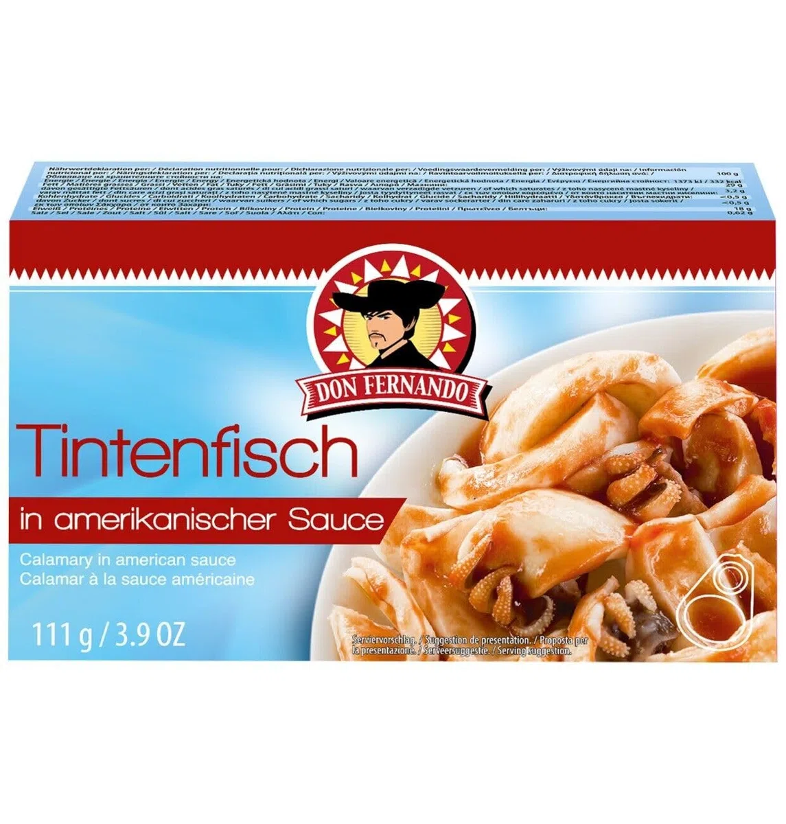 Generic Don Fernando Tintenfisch in amerikanischer Sauce (10)