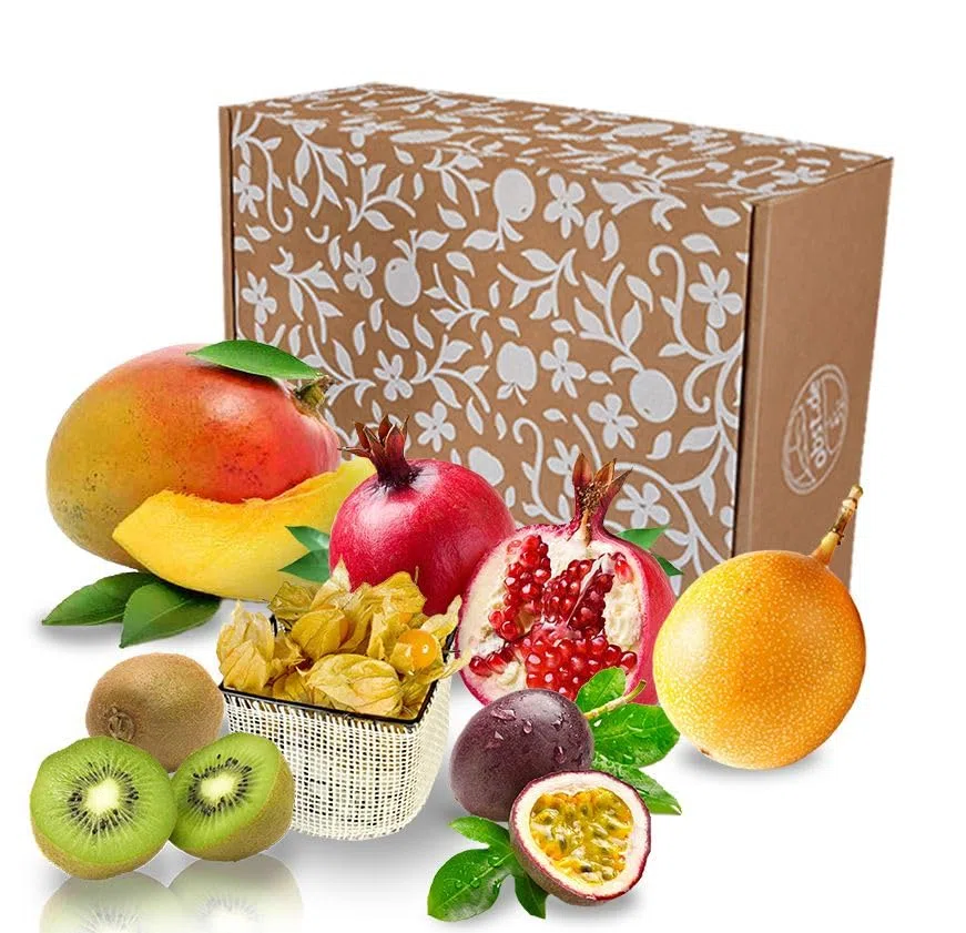 kleine Obstbox Exotik