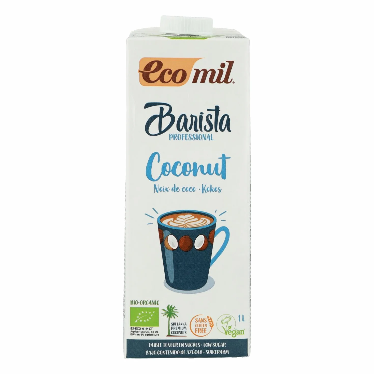 Kokosgetränk Barista Bio 1 L. (Kokosnuss)