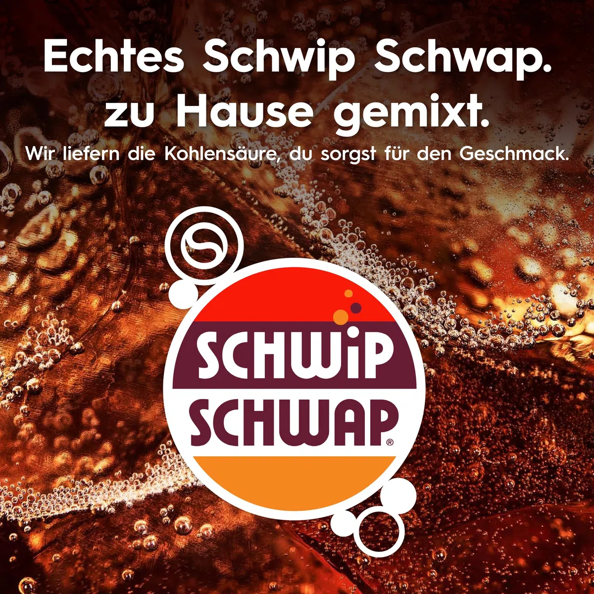 SodaStream drink mix Schwip Schwap Zero · Cola-Orange Getränkesirup ohne Zucker für Wassersprudler · 4 x 440ml