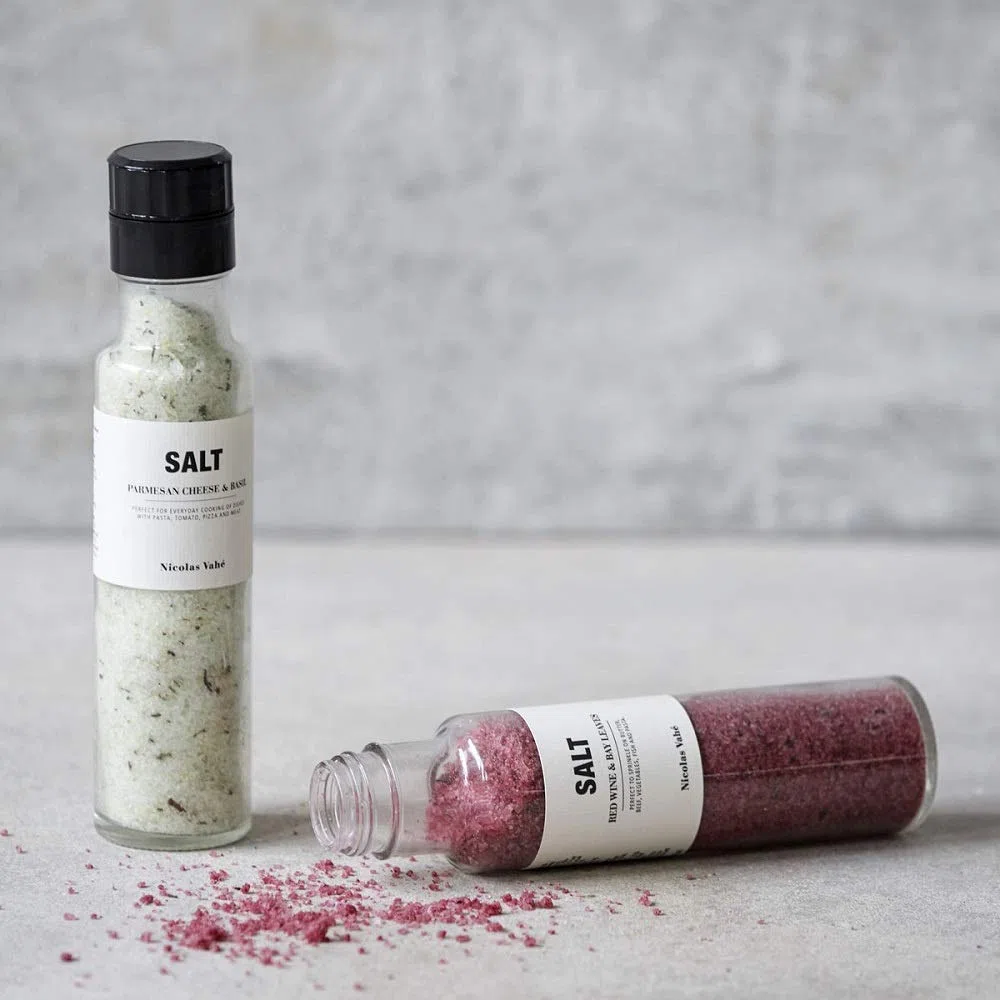 Nicolas Vahé - Salz mit Rotwein und Lorbeer - 340g