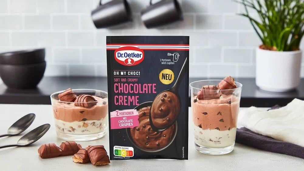 Dr. Oetker OH MY CHOC! 9er Probier-Set, 3 x Chocolate Creme, 3 x Chocolate Pudding, 3 x Triple Choc Mousse, Dessertpulver für Schoko-Creme, Schoko-Pudding und Schokoladenmousse