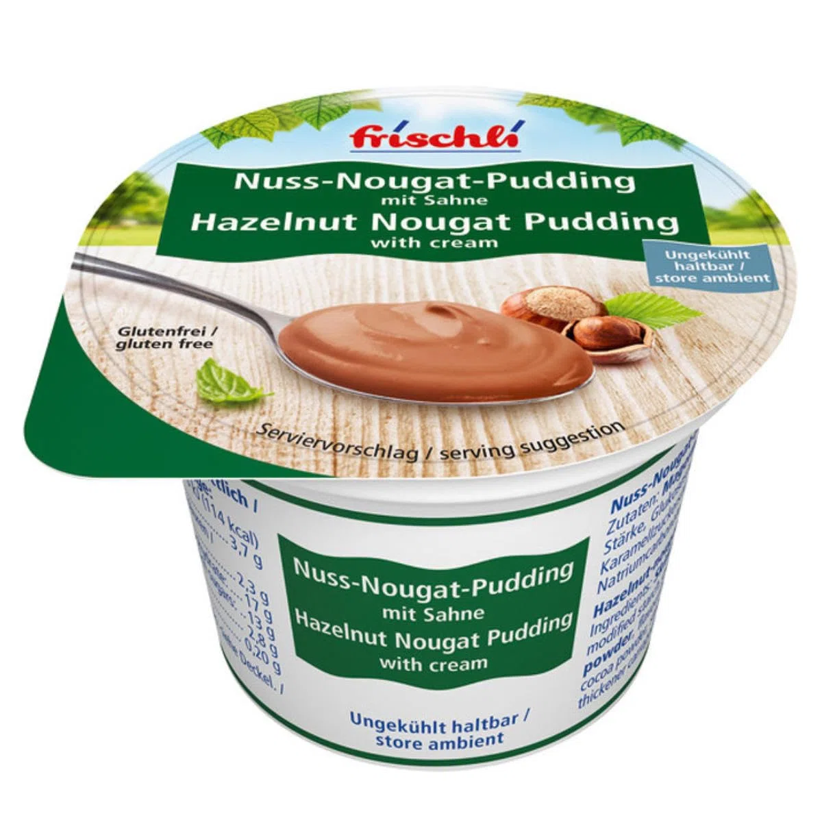 Frischli Sahnepudding Nuss-Nougat 85g