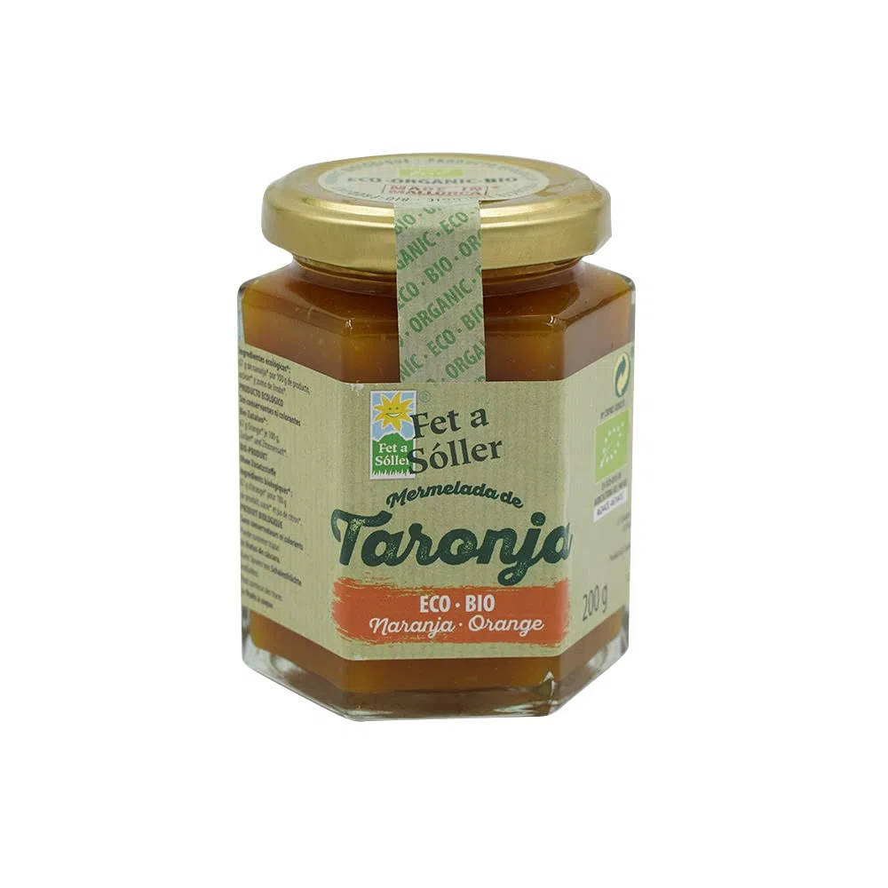Mallorca Bio Orangen Marmelade - Fet a Sóller | Mallorquinische Marmelade | Mermelada de Taronja Naranja