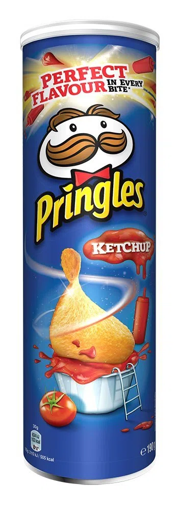 Pringles Ketchup, 4er Pack (4 x 190 g)