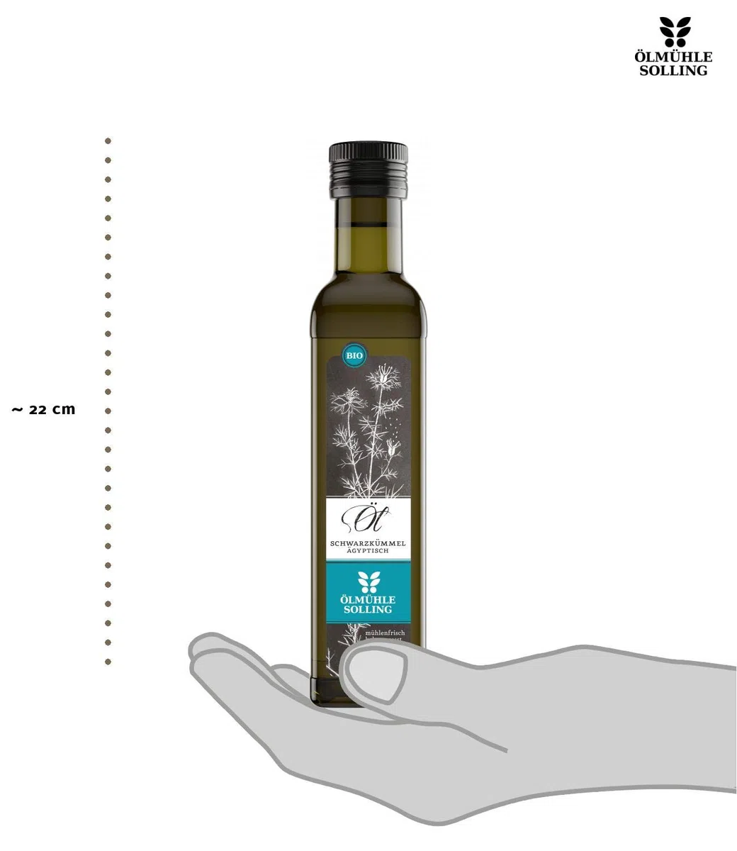 Ölmühle Solling Schwarzkümmelöl kaltgepresst EG-Bio 250ml