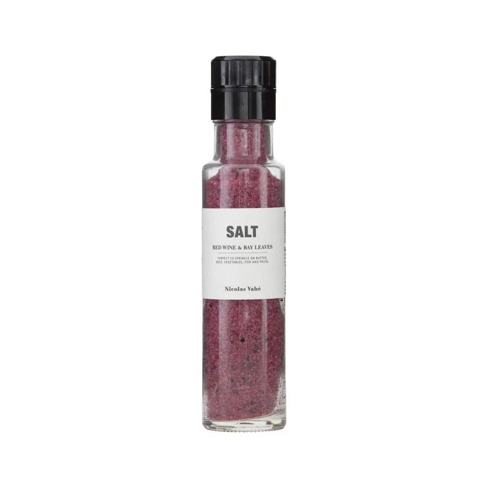Nicolas Vahé - Salz mit Rotwein und Lorbeer - 340g