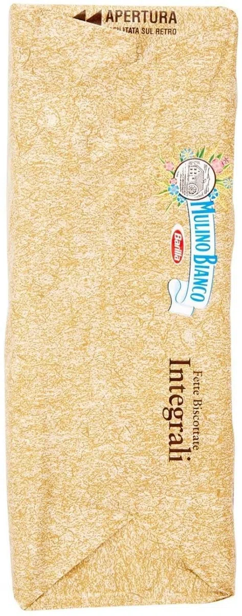 Mulino Bianco Vollkorn-Zwieback (315g) - 4er Pack of 315 g - [1,26 Kg]
