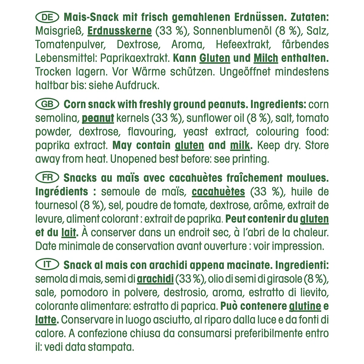 LORENZ | Erdnußlocken Classic | 20 x 30 g | vegan