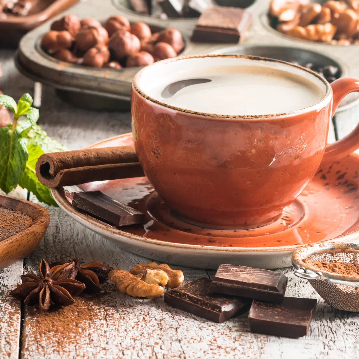 Der-Franz Kaffee, aromatisiert mit Haselnuss, Arabica und Robusta Kaffeebohnen, 1000 g