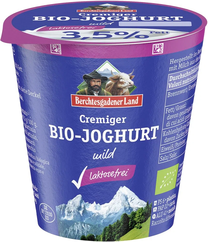 BGL Cremiger Bio-Naturjoghurt L- 3,5% Fett 6 x 150 g