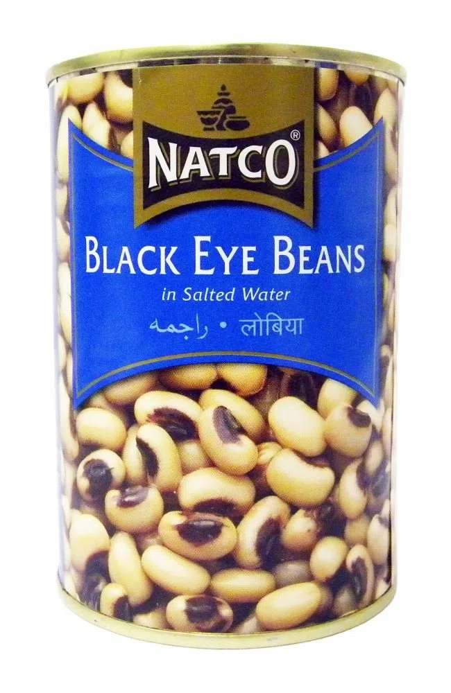 Natco Black Eye Beans - 400 g (4 Stück)