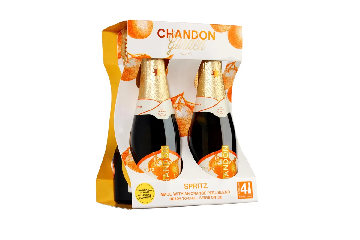 Chandon Garden Spritz Minipack 4x0,187,5 l in Geschenkverpackung